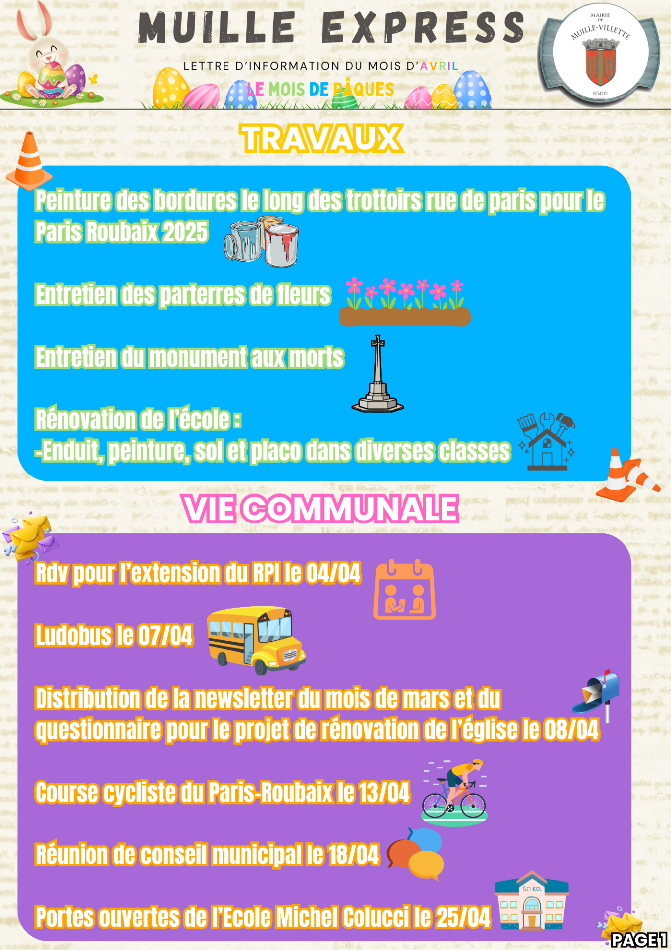 news avril 1