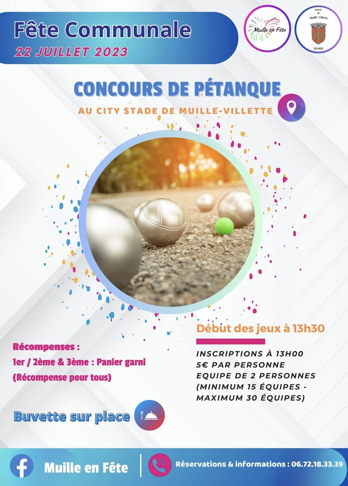 Concours du 22 juillet