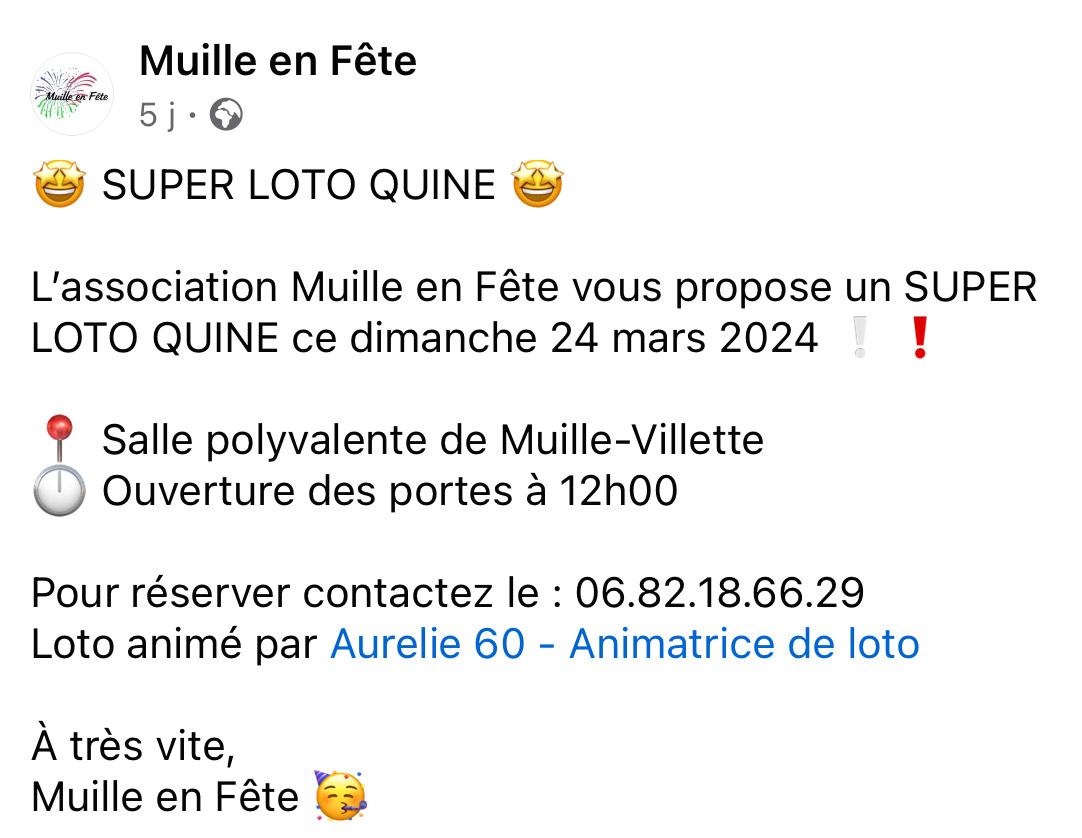 Lotoquine muille en fete 1